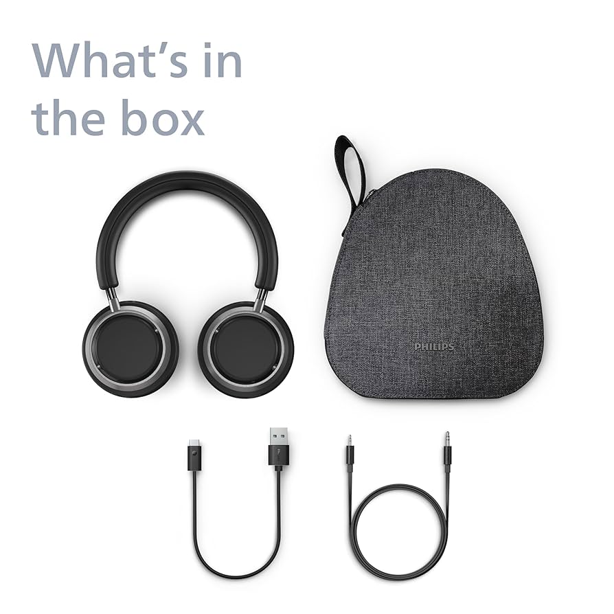 Amazon.com: PHILIPS 飛利浦Fidelio L4 降噪耳罩式無線藍牙耳機